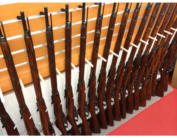 Surplus Mosin Nagant Display