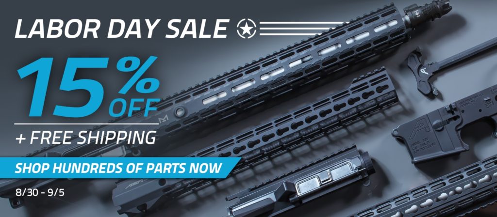 aero precision 15% off