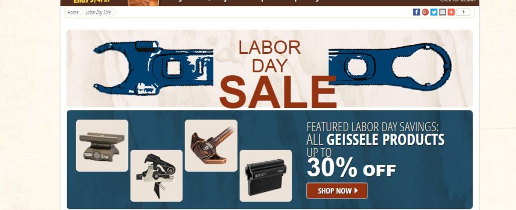 brownells labor day sale prices