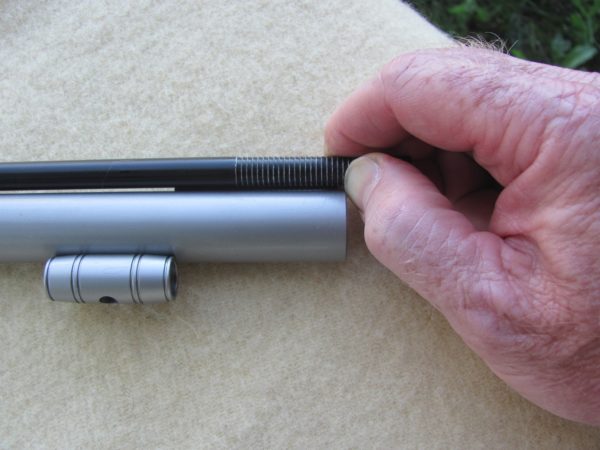 example for determining if muzzleloading rifle is loaded