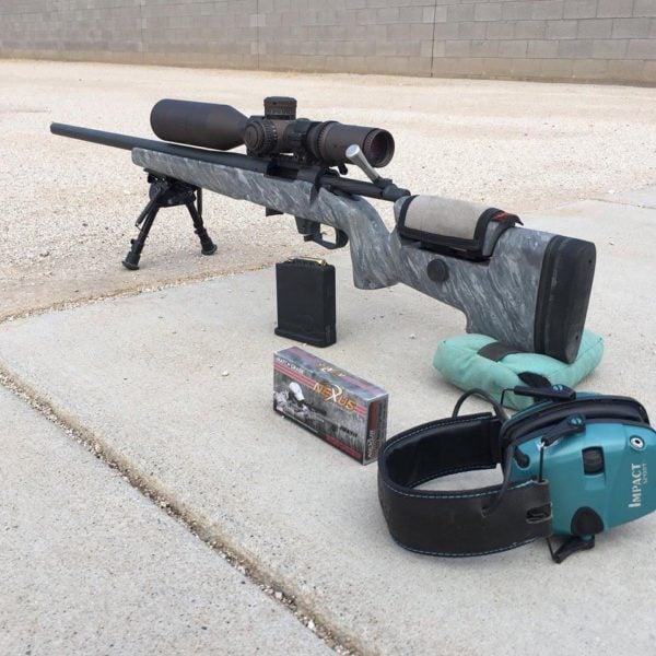 Regina Milkovich's precision rifle .223 setup