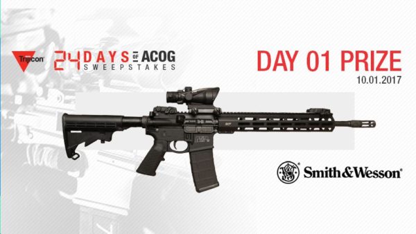24 Days of ACOG Day 1 Prize Smith & Wesson Rifle