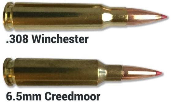 6.5 Creedmore and .308 Winchester Cartridges Compared