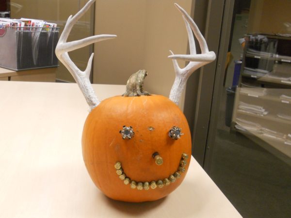 Hunting Themed Jack o' lantern