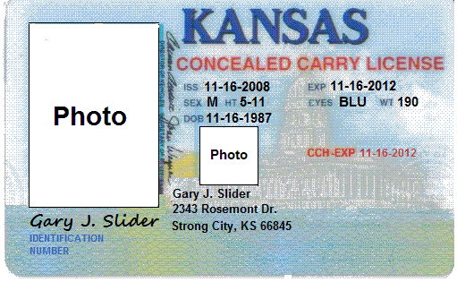 Kansas Concealed Carry License