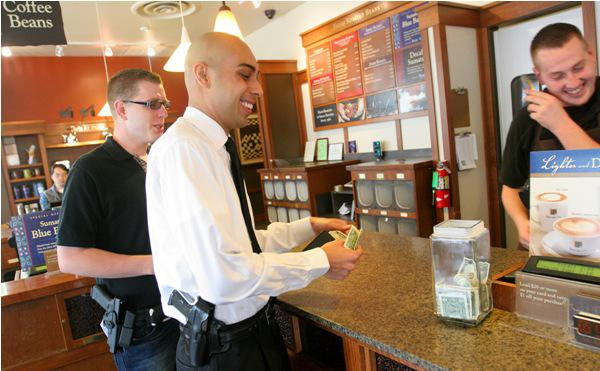 Open Carry at a Coffee Shop