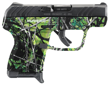 Ruger LCP II in Green Camo