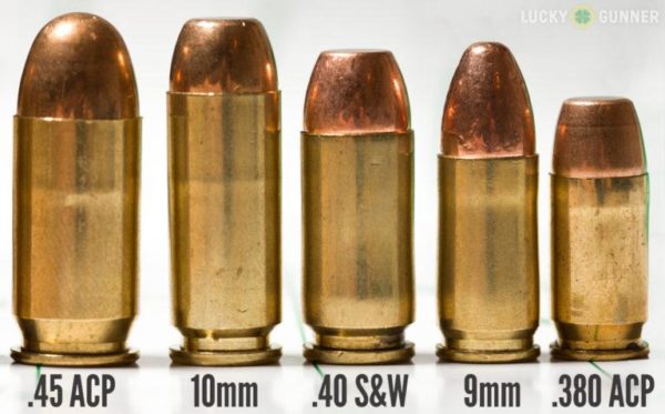 Side-by-Side Comparison of the Most Popular Handgun Cartridges