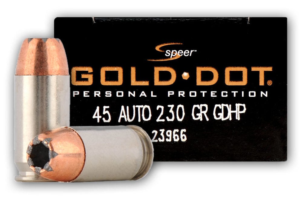 Product Image for Speer .45 ACP 230 gr Gold Dot