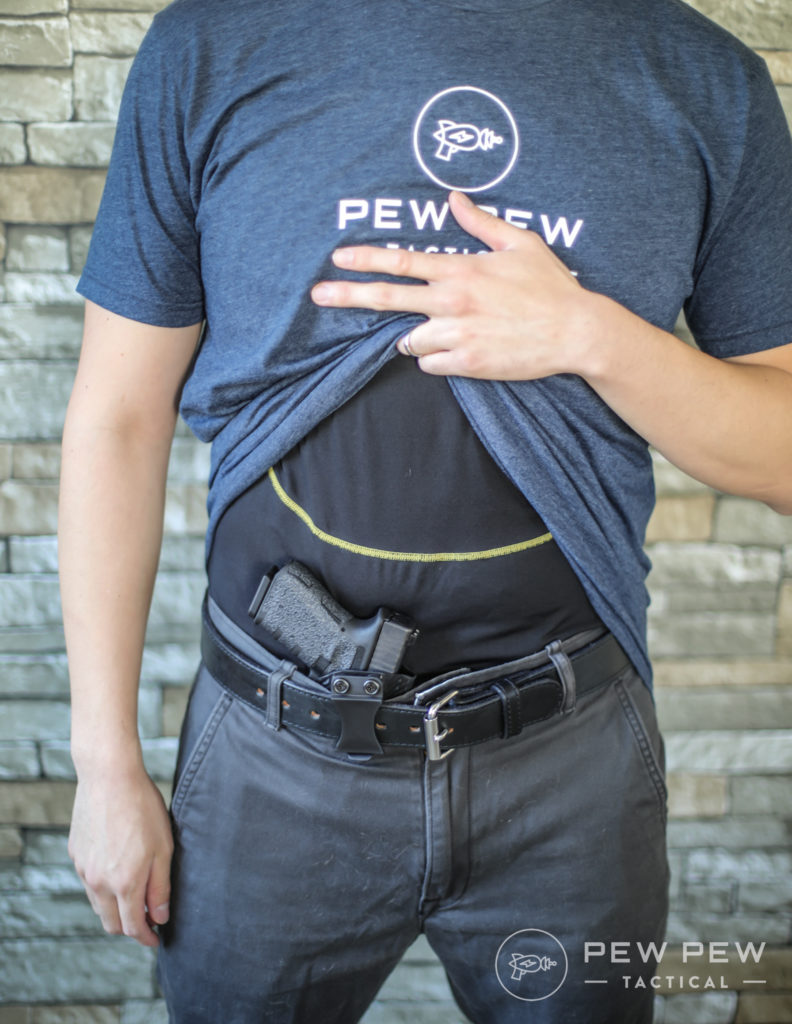 G19 AIWB Shirt Lifted