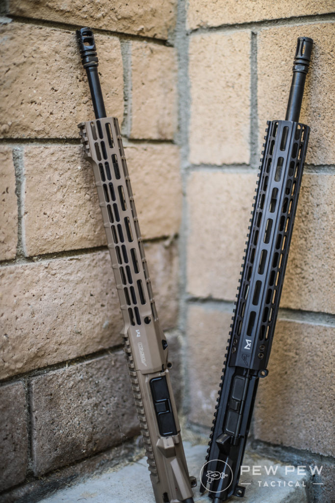 Aero M4E1 ATLAS Pencil Barrel (L) vs Original Handguard Regular Barrel(R)