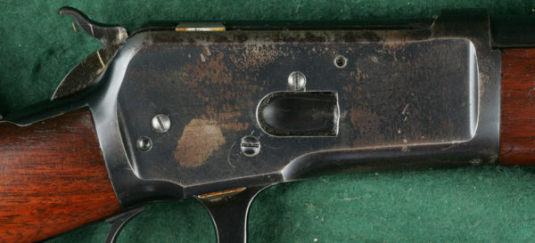 Flaking Winchester Rifle