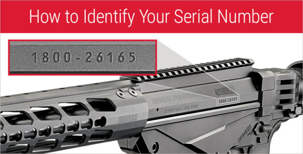 Serial Number for Ruger Precision Rifle