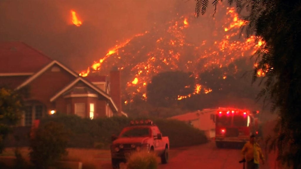 california wildfire