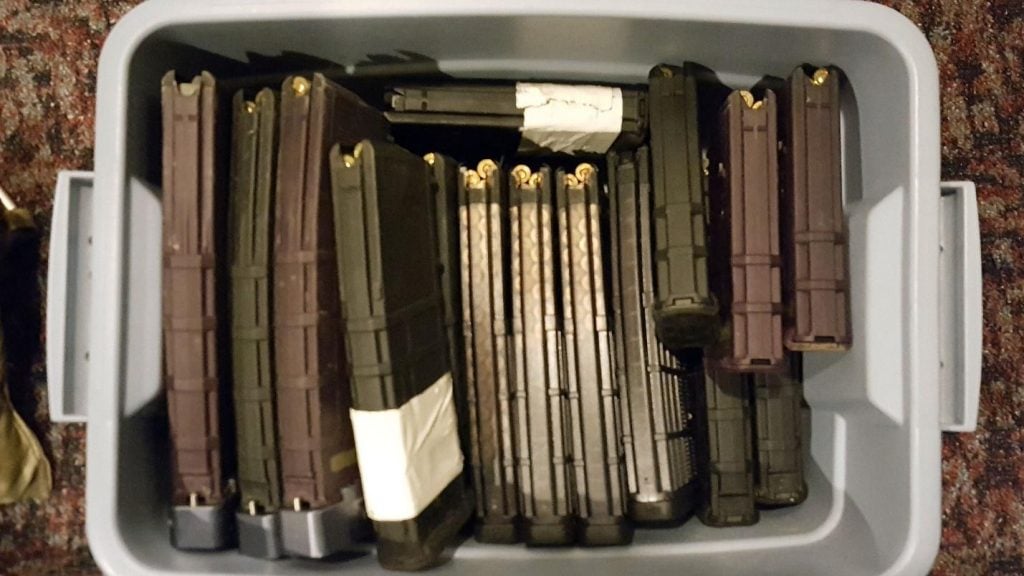 bin of AR magazines