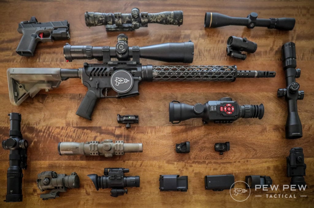 Best AR-15 Scopes & Optics: Red Dots to Magnified - Pew Pew