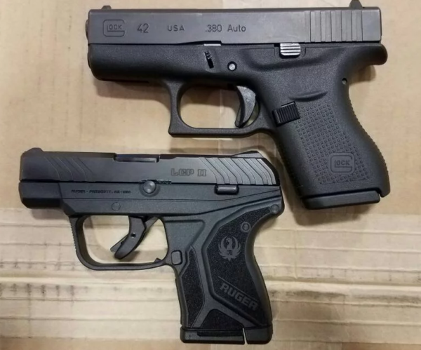 Glock 43 vs LCP 2