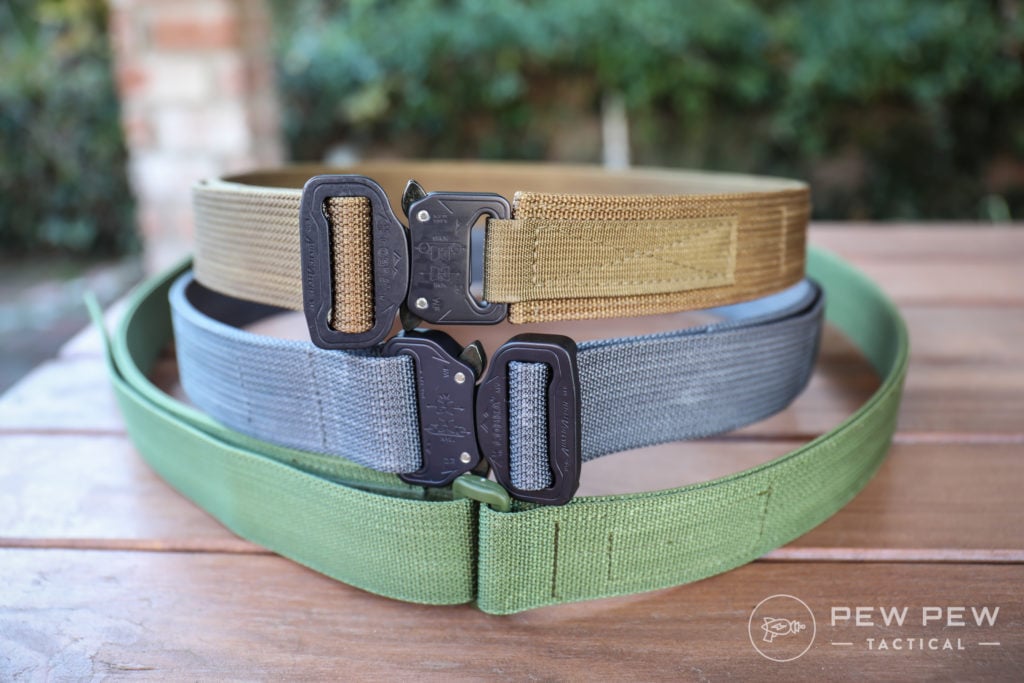 6 Best Gun Belts for Concealed Carry & Range [Hands-On] - Pew Pew Tactical