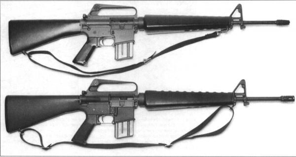 M16 and M16A1