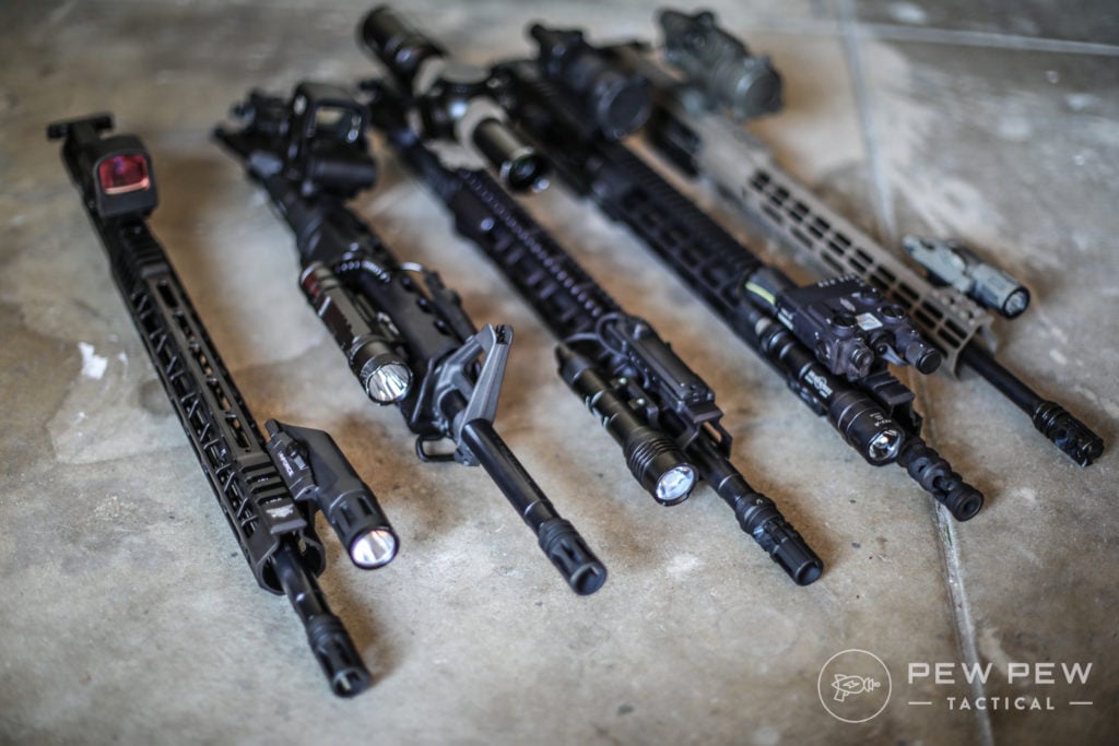 6 Best AR-15 Flashlights [2021 Real Views] - Pew Pew Tactical