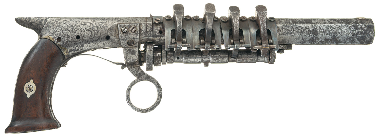 Superimposed Pistol