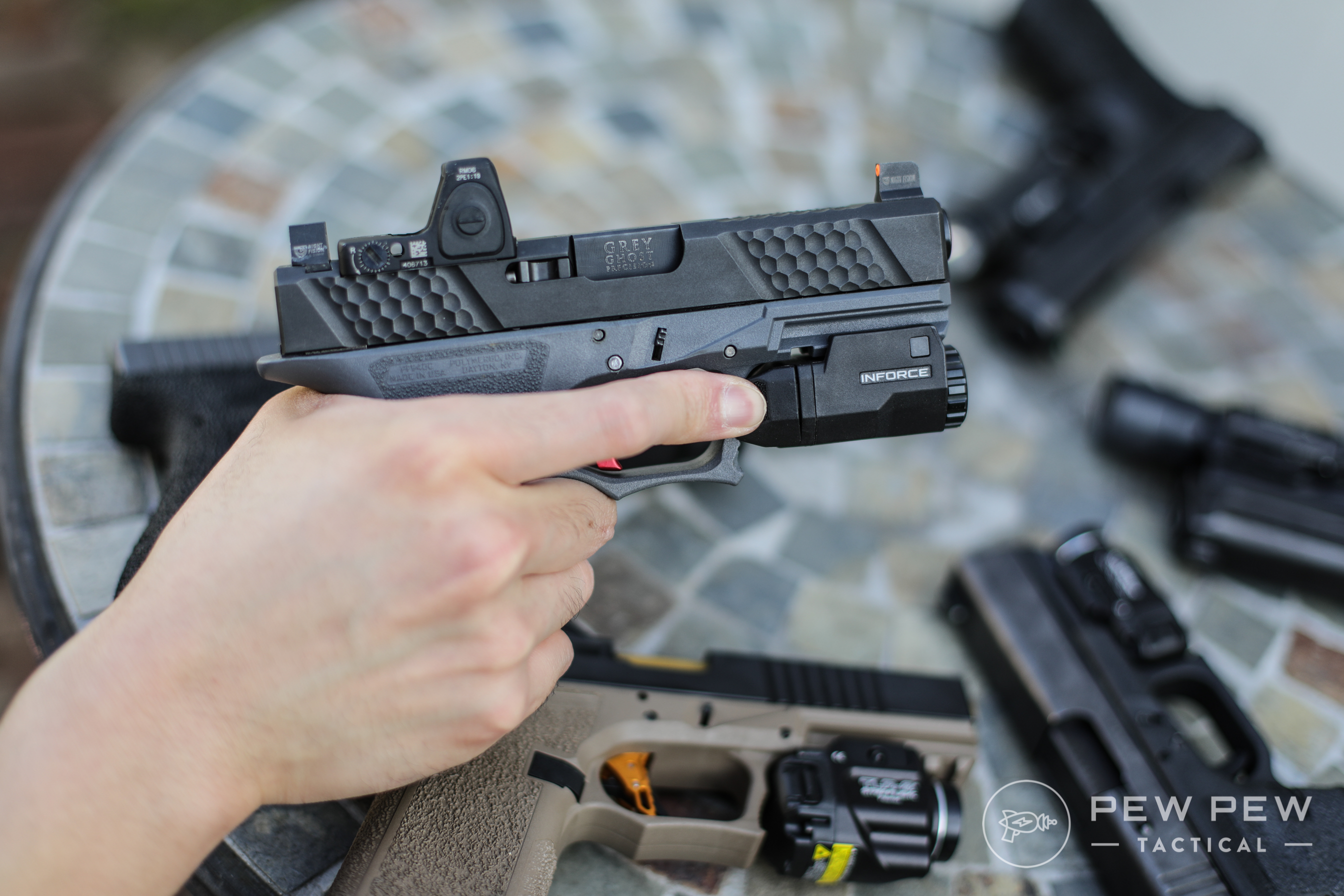 Inforce APLc on P80 Glock 19