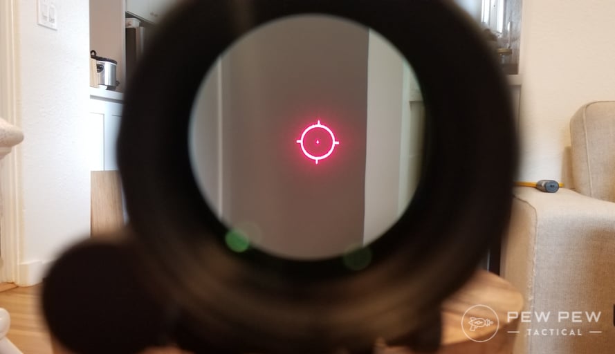 EOTech Reticle, 3x Zoom