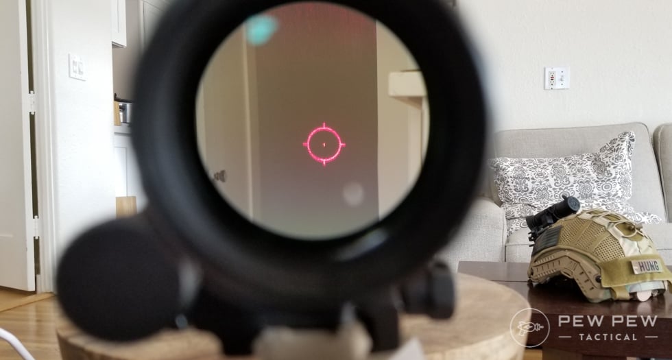 EOTech Reticle, 3x Zoom