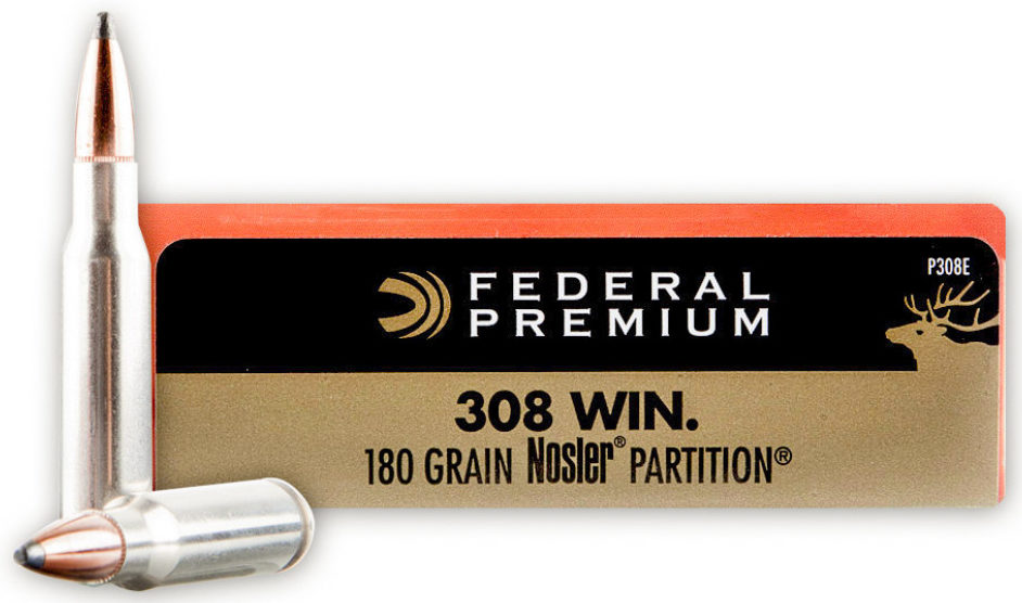 Federal Vital-Shock .308 Win 180gn Nosler Partition