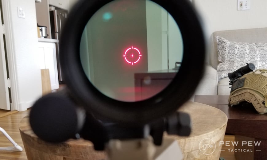 Holosun 510C Reticle, 3x Zoom