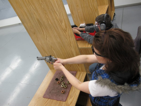 Practicing at the Range