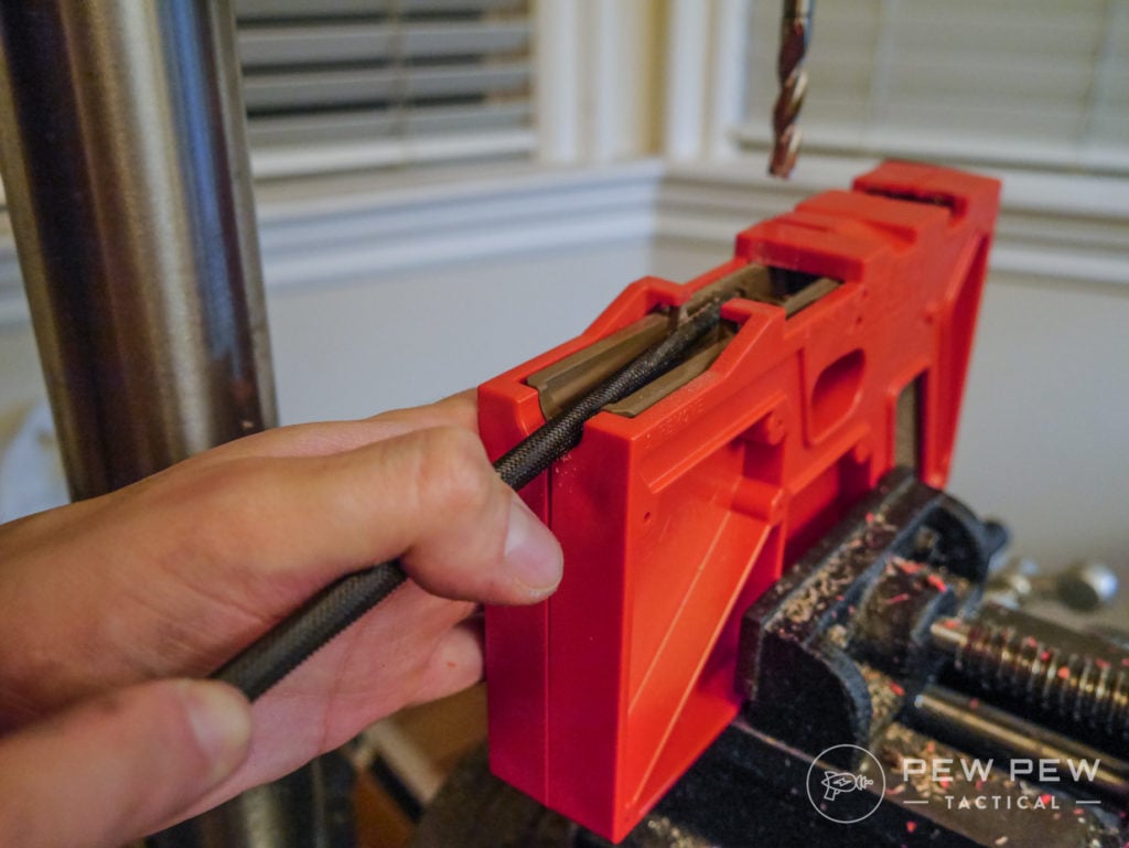 Hand Finishing Barrel Block