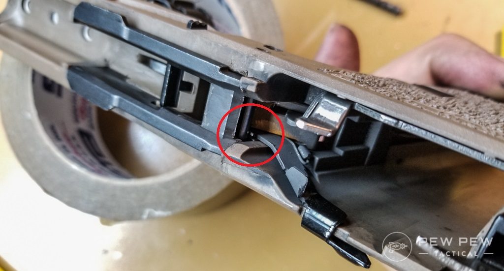 Slide Stop Lever Install