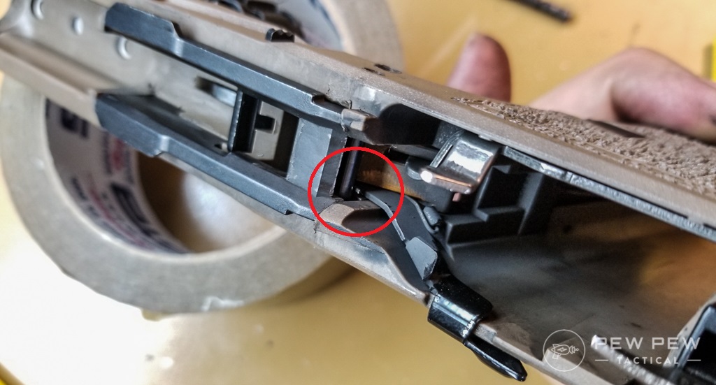 Slide Stop Lever Install