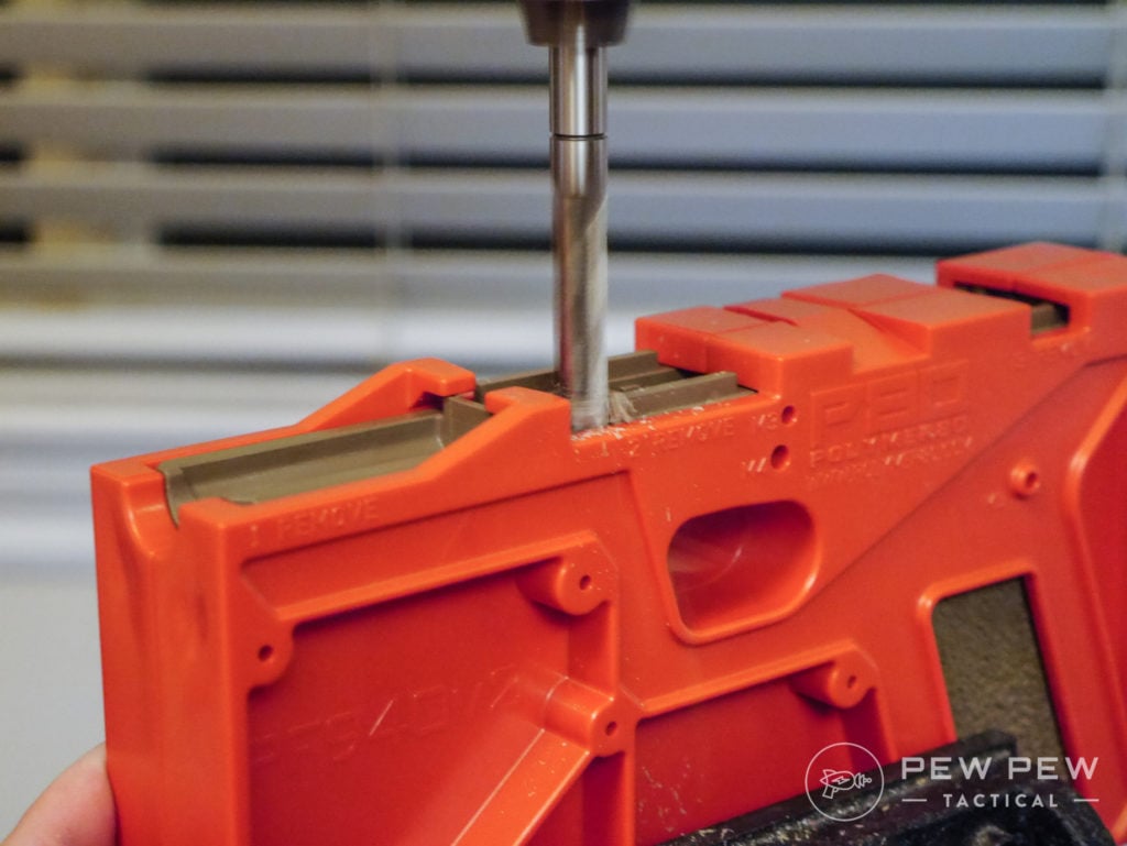 Milling Through Front Segment