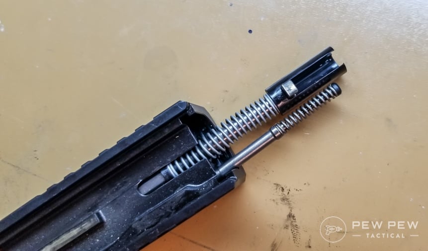 Placing Firing Pin and Extractor Plunger