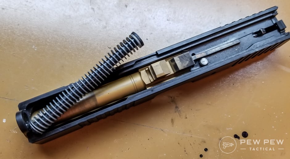 Barrel and Recoil Spring