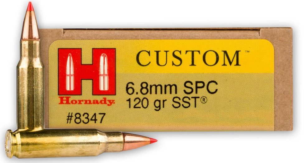 Hornady Custom 120gr SST 6.8 SPC - 20 Rounds