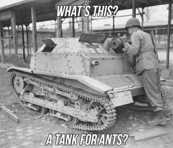 Don't worry, most of the ones you can find these days are bigger than this little guy!