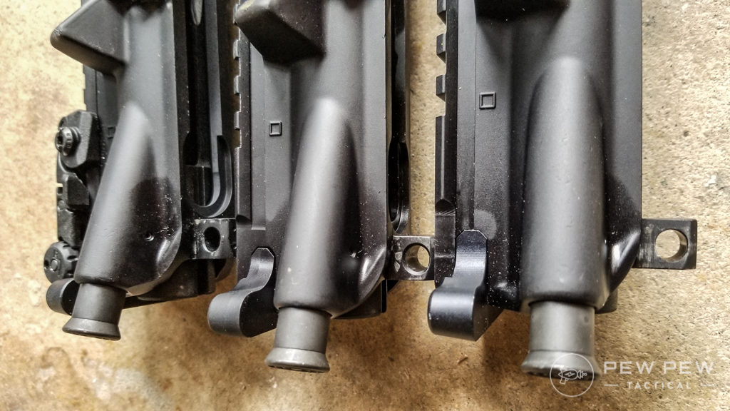 Small Machining Marks on Upper Receivers