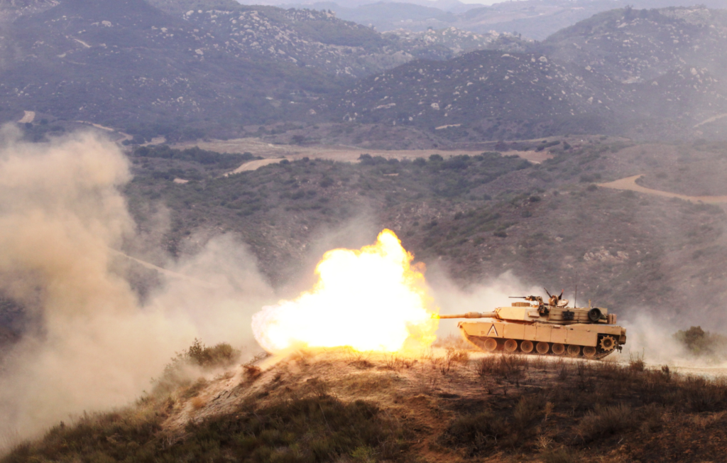 Three guesses which category the gun on a tank falls under...