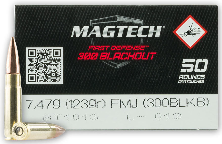 Magtech First Defense 123gn 300 BLK - 500 rounds