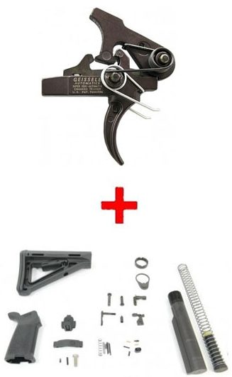 Geissele SSA-E Trigger + MOE Lower Build Kit
