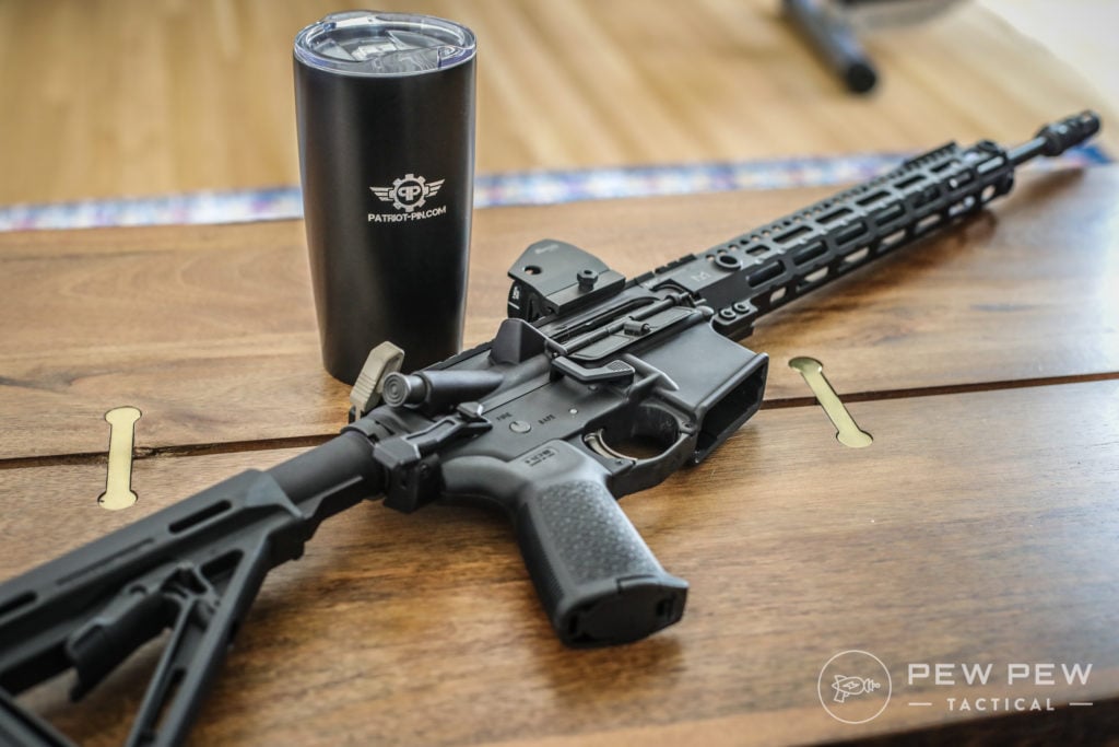 AR Maglock and Patriot Pin