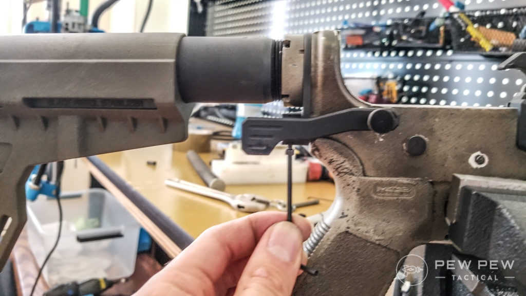 Install the Screw