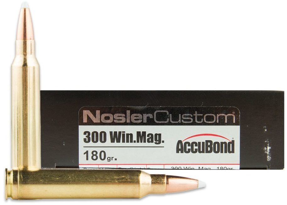 300 Win Mag - 180gr Accubond Nosler Custom Trophy Grade