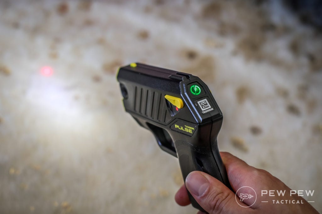 Taser Pulse Lever & Power Indicator