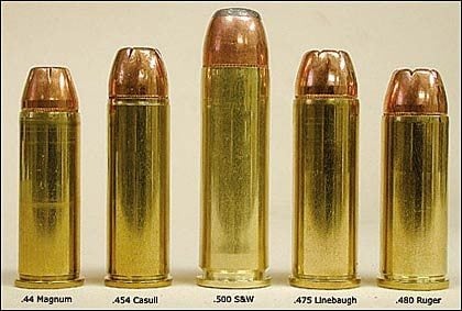 .44 Magnum, .454 Casull, .480 Ruger