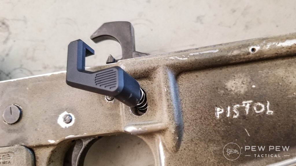 Positioning of AR Maglock