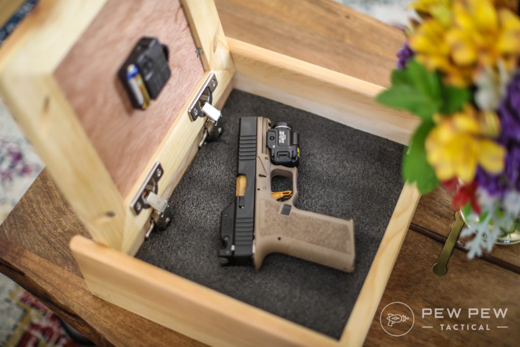 7 Best Hidden Gun Safes for Home [Security & Subterfuge] - Pew Pew Tactical